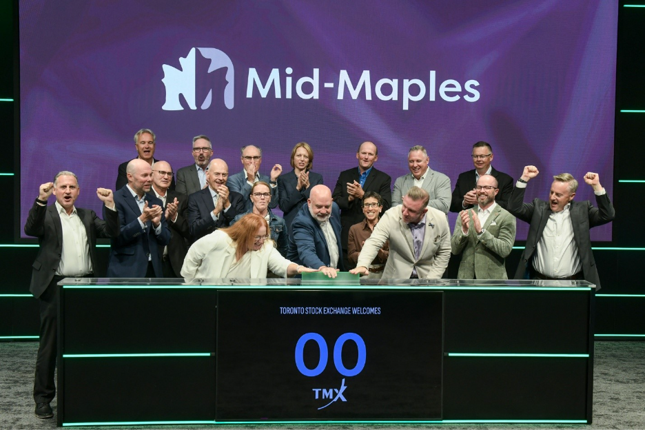 Provident10 CEO and Mid-Maples Forum Close the Toronto Stock Exchange